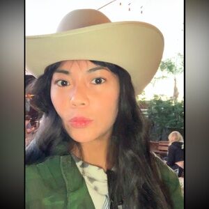 Cream Cowboy Hat with Braided Band